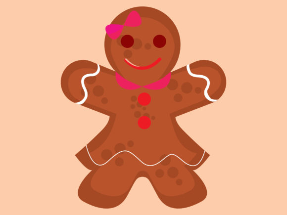 Christmas Cookies Illustration for Crafting