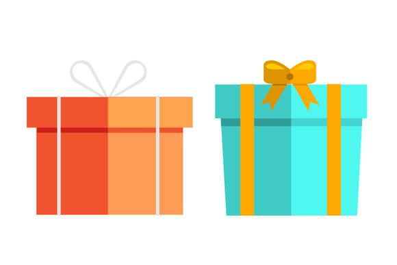 Christmas Gift Box Flat Illustration 12 Review for Branding and Marketing