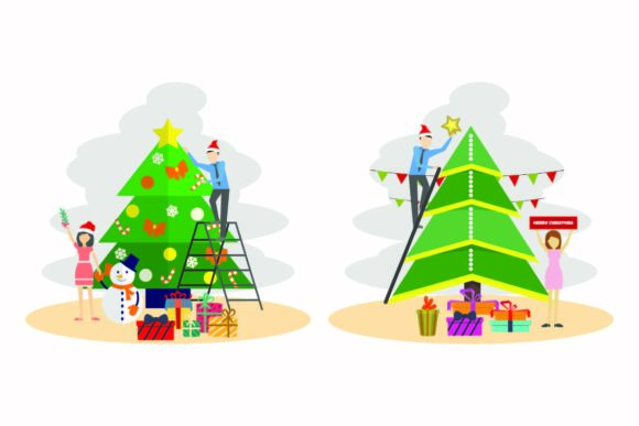 Christmas Illustrations for Seasonal Projects