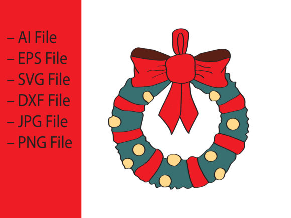 Christmas Wreath Vector with Artboards – A Designer’s Take on Illustrations