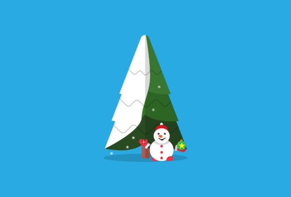 Illustration Christmas Design 54: A Festive Graphic Design Asset