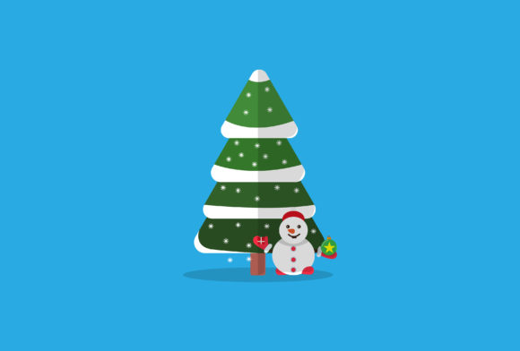 Illustration Christmas Design 62: A Festive Graphic Design Asset