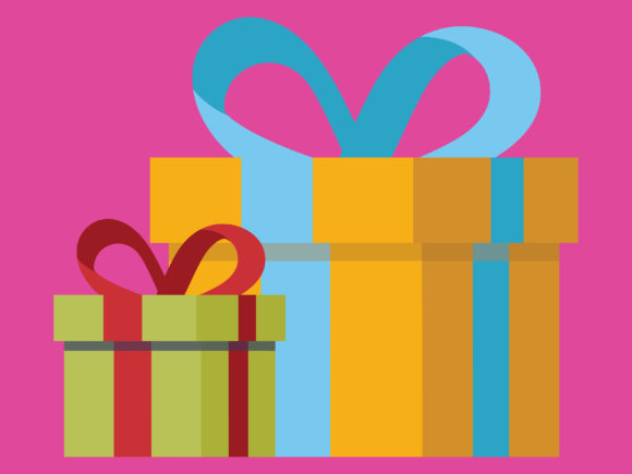 Illustration Christmas Gift 2: A Versatile Graphic Design Asset